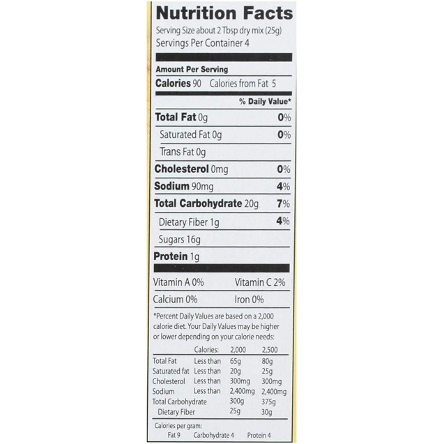 European Gourmet Bakery Organics Cooked Pudding & Pie Filling Mix Chocolate (12 Pack)