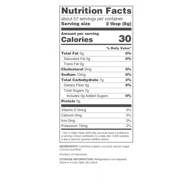 Navitas Naturals Organic Coconut Palm Sugar (6 Pack)