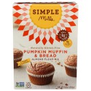 Simple Mills Almond Flour Muffin Mix Pumpkin Gluten Free (6 Pack)