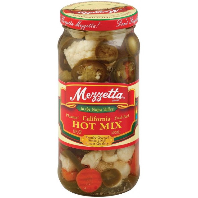 Mezzetta Hot Mix Vegetables (6 Pack)