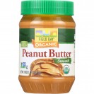 Field Day Organic Easy Spread Peanut Butter, Smooth, Salted (12 Pack)