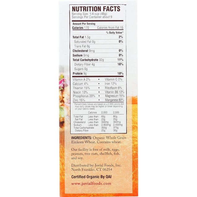 Jovial Enk Wheat Berry (12 Pack)