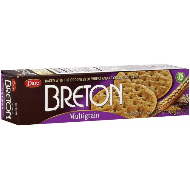 Breton Multigrain Crackers (12 Pack)