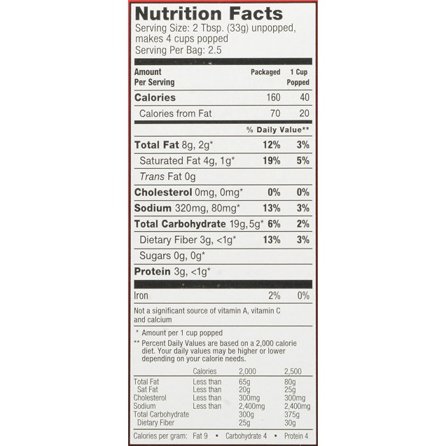 Golden Fluff Popcorn Microwave (12 Pack)