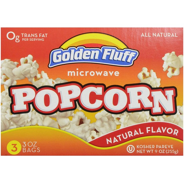 Golden Fluff Popcorn Microwave (12 Pack)