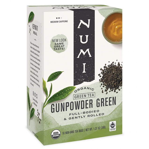 Numi Tea Gunpowder Green Tea (6 Pack)