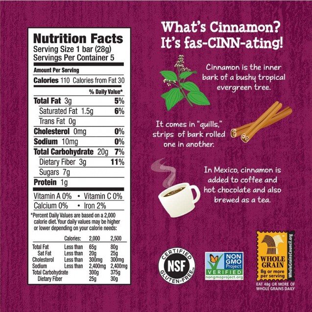 Annie's Chewy Gluten Free Granola Bars Oatmeal Cookie (12 Pack)
