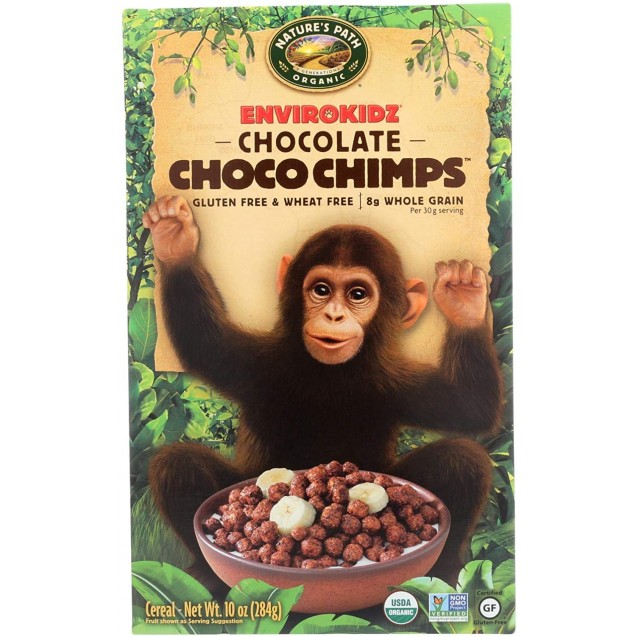 Envirokidz Chocolate Choco Chimps Cereal (12 Pack)