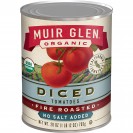 Muir Glen Diced Fire Roasted Tomato No Salt (12 Pack)