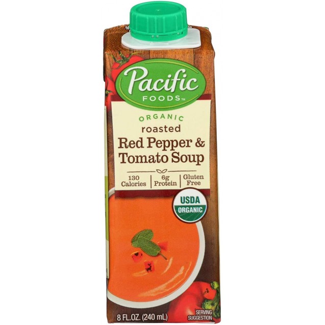 Pacific Natural Foods Roasted Red Pepper & Tomato Soup (12 Pack)